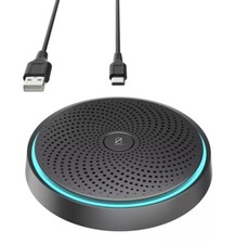 USB Conference Microphone 360  Lightweight Omnidirectional for PC Computer OSM09