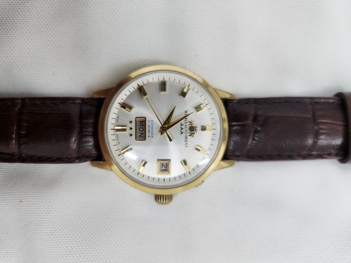 Weekly Auto Orient AAA Swimmer 3 stars Automatic F204921 Dome Crystal - Imagen 7 de 15