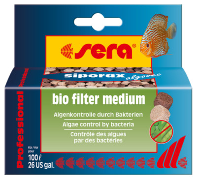 sera siporax algovec 35 g bio filter medium Professional