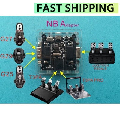 Gear Shifter for Logitech G25/G27/G29 Thrustmaster T3PA PRO Pedal Game Device