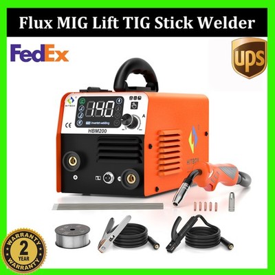 110V/220V 200A Welding 3 IN 1 Home Flux MIG Stick Lift-TiG Welder Machine Hitbox