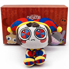 Increíble Circo Digital Pomni Lil Fellas Glitch Oficial 8" Peluche Etiquetas Auténticas