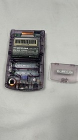 Nintendo Gameboy Color Atomic Purple Console Authentic Tested And Extra