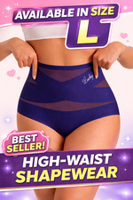 High-Waist Lucky Panties Control Seamless Shaping Underwear Tummy Compression