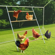 Chicken Perch Roosting Bars for Chickens in Coop Chicken Toys for Coop Access...