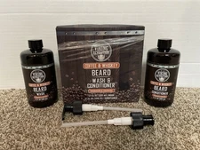 Viking Revolution Coffee & Whiskey Beard Wash & Conditioner - NEW! ( Open Box )