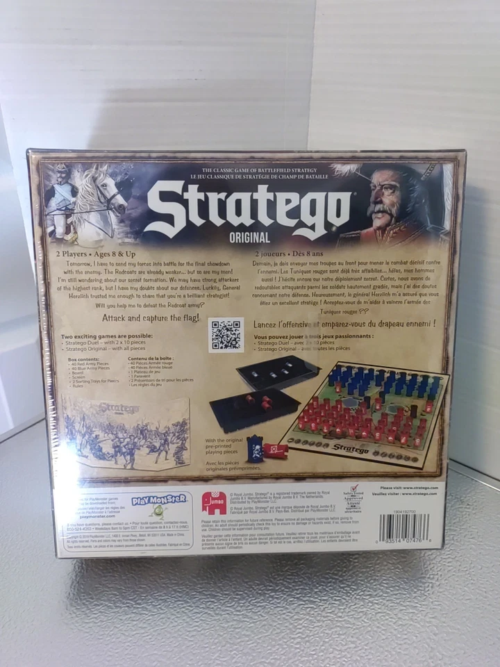 Stratego Original Jumbo Classic Strategy Play Monster Board Game New - Image 2 of 4