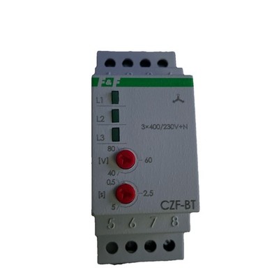 F&F CZF-BT Phasenüberwachungsrelais 3× 400 V + N Phase Schütz Elektromotor