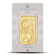 1 oz British Gold Britannia Bar (New w/ Assay) 4736.75 per troy oz