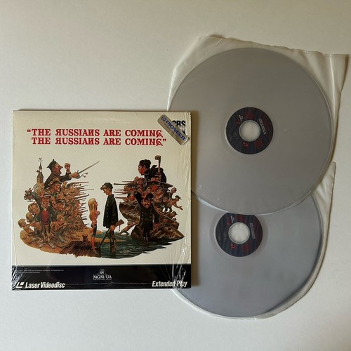 The Russians are Coming (1966,LaserDisc) Carl Reiner ,CLASSIC FILM - Picture 3 of 4
