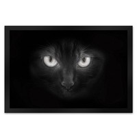 Katze Mit Grauen Augen FußMatte XL Mit Motiv FußMatte Fussmatte FußAbtreter