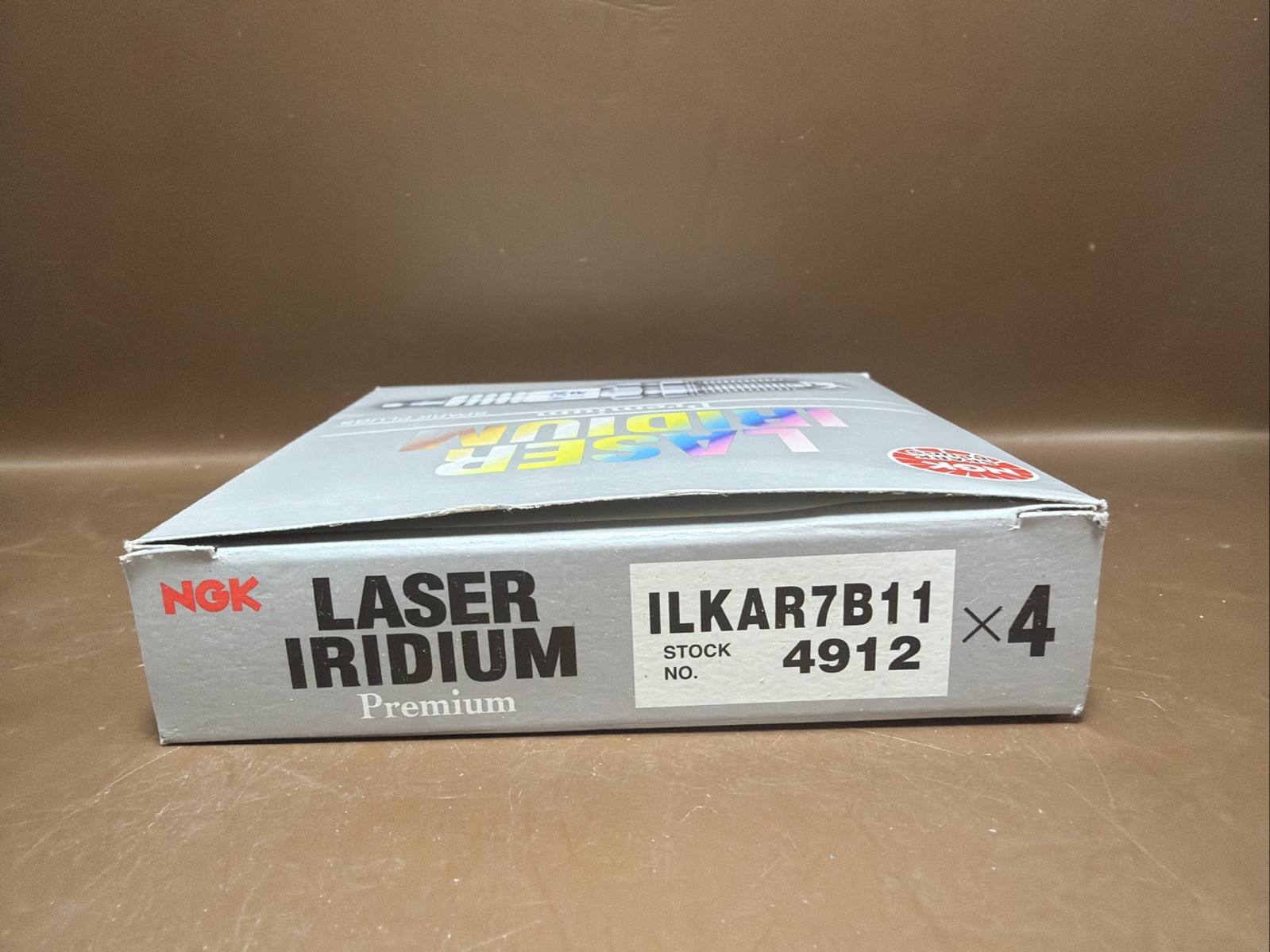 4-Pack Genuine NGK 4912 Laser Iridium Spark Plugs ILKAR7B11 for Toyota Pontiac
