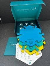 FluentPet Get Started Kit – 6 Buttons + 3 HexTiles (Blue, Yellow, Green) + Batt.