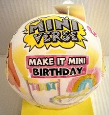 MGA Mini Verse Make It Mini Birthday Series 1 - NEW