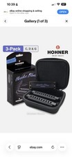 Hohner HBP HooDoo Blues Beginner C/D/G Keys Harmonica Set