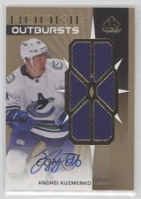 2022-23 Upper Deck SP Game Used Rookie Outbursts Jersey Andrei Kuzmenko Auto qe7