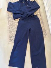 Girls Ralph Lauren Technical Knit Coord - Joggers And Sweatshirt - Size L 12/14