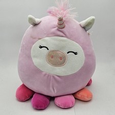 Squishmallow Sofia The Unicorn In Pink Octopus Costume Plush 8" 2021