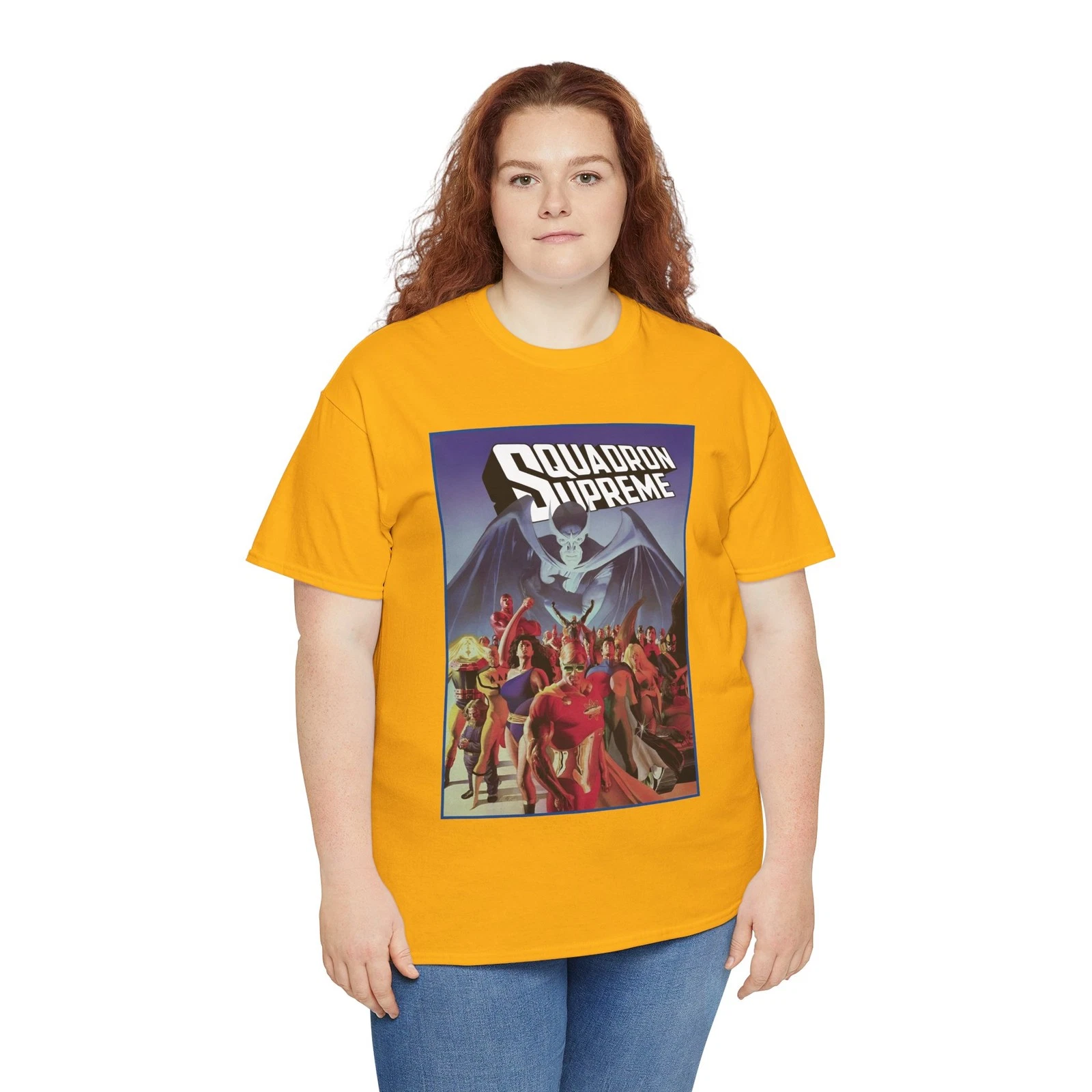 Squadron Supreme T-Shirt - Alex Ross Art - Marvel Comics - Hyperion, Nighthawk