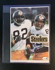 John Stallworth and Lynn Swann Autographed Picture JSA COA