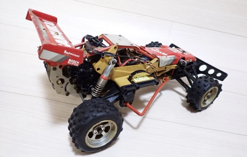 Buggy de carreras Marui 1986 1/10 radiocontrol The Samurai 4x4 de colección nuevo en caja basura leer descripción Foto 3 de 4