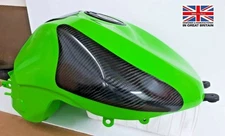 Kawasaki ZX6R 2009-2016 CARBON FIBRE Tank sliders with Kevlar