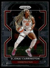 2022-23 Panini Prizm WNBA DiJonai Carrington Rookie Connecticut Sun #75