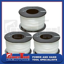 Black & Decker White Strimmer Line 40 Metre X 3 GLC1423 GLC1825 GLC2000 GLC2500 0.17 per metre