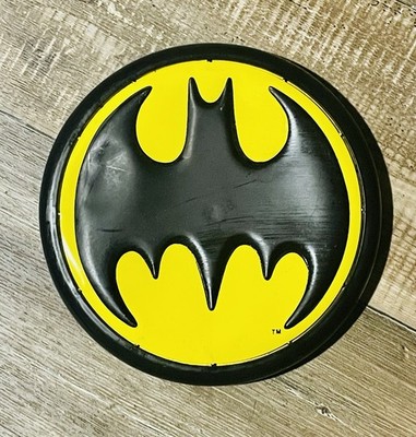 Vintage BATMAN BAT DISC Frisbee Spectra Star 1940 DC Trademark!