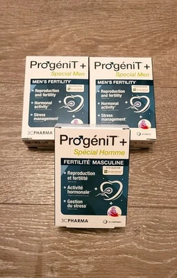 3x60 ProgéniT+ Spécial homme Fertilité Masculine - Photo 1/2