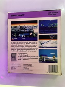 Turbo Grafx 16 BRAVOMAN CIB VINTAGE OLD SCHOOL ORIGINAL