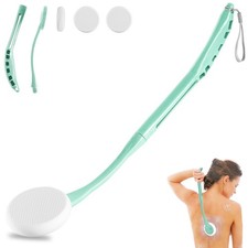 Lotion Applicator for Back, 20.5  Back Applicator, Cyan