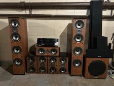 Marantz SR5010 And Polk Audio Speakers