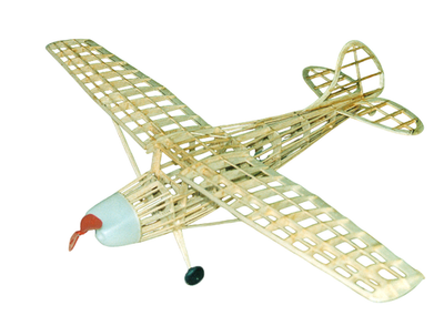 GUILLOW's Cessna 170 – Maquette En Balsa à Construire – Découpe Laser – Avion Volant – Modélisme