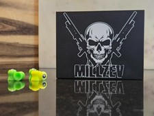 Aufbewahrungs-Box für 48 original Millzev Slugs Diabolos (ohne Inhalt, leer)