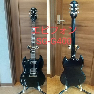Epiphone SG-G400 Ebony Black Safe packing!