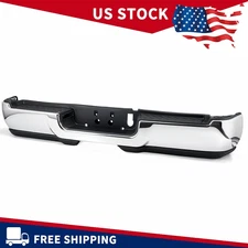 VRC Chrome Rear Step Bumper Assembly Steel For RAM 2500 3500 2019-2024 W/O Park