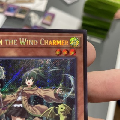 Wynn The Wind Charmer CH02-EN003 SECRET RARE 1st Edition NM +Bonus