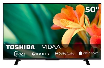 Toshiba 50UV2363DA Fernseher 50 Zoll Smart TV VIDAA 4K UHD LED TV HDR 2026