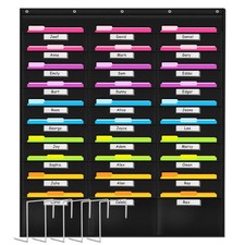 30 Pocket Heavy Duty Hanging File Folders Pocket Chart Cascading Organizer