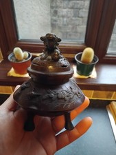 Vintage Bronze Censor, Incense Burner 126 + Yrs Old. Excellent Condition.