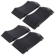 4PACK Tire Saver Ramps,Wheels Tire Saver Ramps,Anti-Slip Hard Plastic Design
