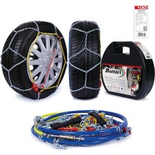 Bottari 18820 "Rapid T2" Chaines à neige 9 mm, Taille 100, Compatibles ABS et...