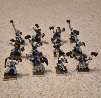 Warhammer OOP Metal Mordheim Sisters of Sigmar Warband Lot x12 Citadel GW