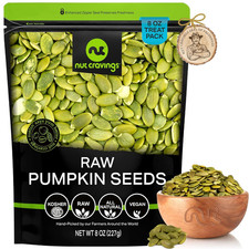 - Raw Pumpkin Seeds Pepitas, Unsalted, Shelled, (8Oz - 1 Pack) Bulk Nuts Packed 30.30 per gallon