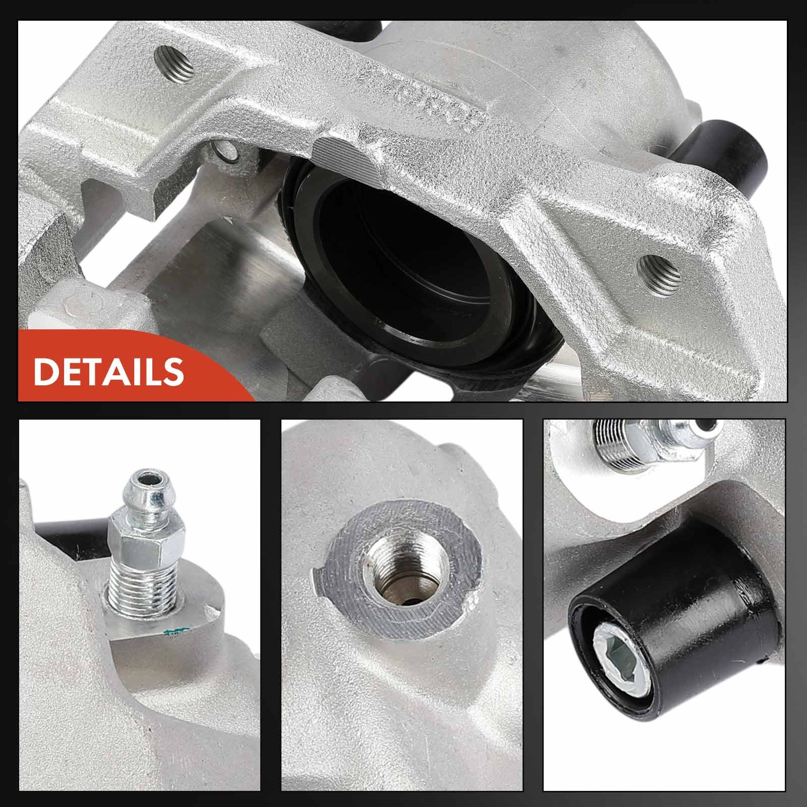 A-Premium 2x Brake Caliper w/ Bracket Front Left & Right for BMW 525i 01-03 528i