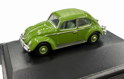 Volkswagen Beetle Rush Green Diecast VW Bug 1:76 Scale Oxford | eBay