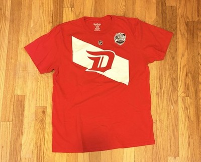 Reebok 2016 Stadium Series DETROIT RED WINGS Dylan Larkin Shirt Women s Large