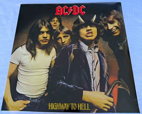 AC/DC Highway to Hell Black LP Vinyl Reissue Remast Sterling Sound Mint & Sealed - product listing photo