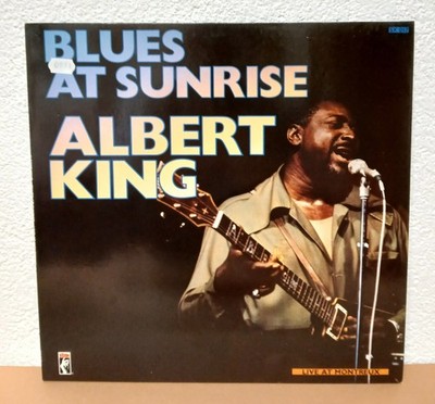 Lp - ALBERT KING Blues At Sunrise Live At Montreux - 1988 Stax Records SX 017